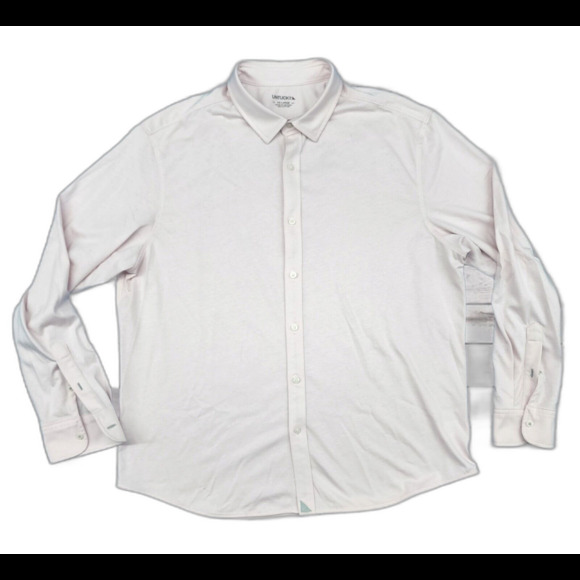 UNTUCKit Men's Light Pink Dress Shirt 100% Cotton SIze 2XL - Picture 1 of 8